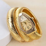 Années 80 Montre Bracelet Triple Serpent - Ma Penderie Vintage