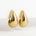 Années 80 Boucles d'Oreilles Géométriques Milano - Ma Penderie Vintage