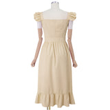 <tc>1960's</tc> Poplin Ruffled Summer Dress