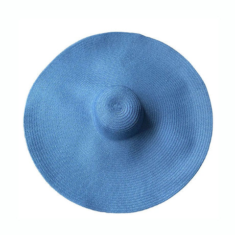 Années 70 Grand Chapeau de Paille Bohème - Ma Penderie Vintage