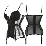 Années 60 Corset Dentelle Et Jarretière Rétro Bardot - Ma Penderie Vintage