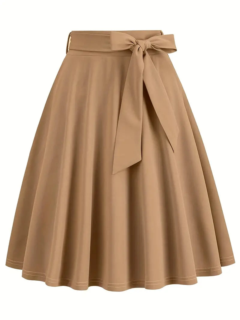 <tc>1960's</tc> Classic Circle Skirt With Bow