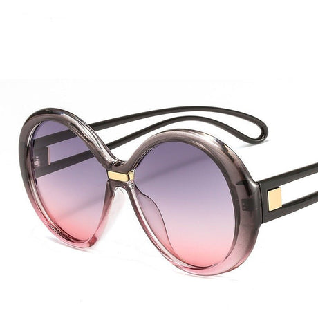 Années 70 Lunettes de Soleil Arrondies Verres Fumés - Ma Penderie Vintage