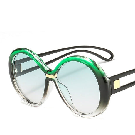 Années 70 Lunettes de Soleil Arrondies Verres Fumés - Ma Penderie Vintage