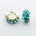 Années 60 Boucles d'oreilles Fleurs Rétro Magnolia - Ma Penderie Vintage