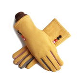 Années 40 Gants Hiver Rétro Multicolores - Ma Penderie Vintage