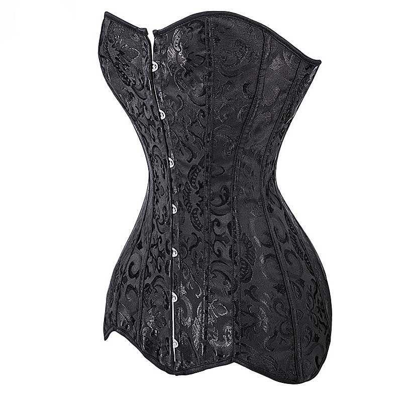 Années 60 Corset Vintage Brocart Fleuri - Ma Penderie Vintage
