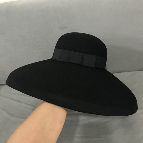 <tc>1960's</tc> Hat <tc>L</tc>groin Black Audrey Hepburn