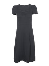 <tc>1940's</tc> The Little Black Retro Mid-Length Dress