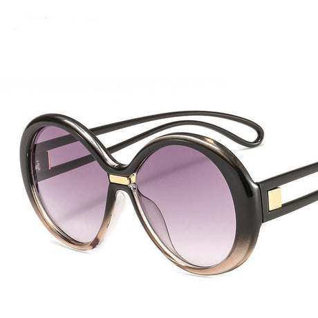 Années 70 Lunettes de Soleil Arrondies Verres Fumés - Ma Penderie Vintage