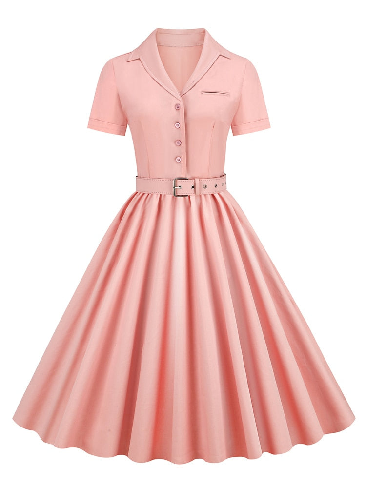 Vestidos florales retro de los años 50 para mujer, estilo vintage,  elegante, sin mangas, vestido de swing de los años 50, vestido pinup de  cóctel