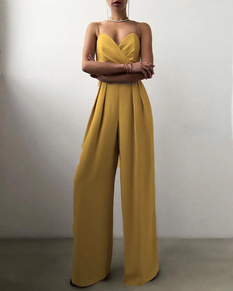 Années 80 Combinaison Pantalon Palazzo Glamour - Ma Penderie Vintage