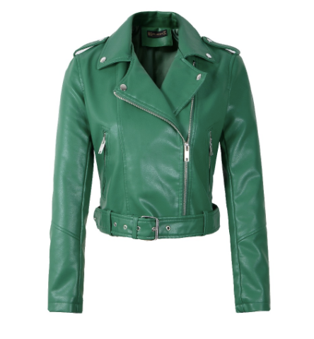 Années 60 Veste Simili-cuir Biker Rockabilly