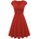 Années 60 Robe Évasée Col V Rétro - Ma Penderie Vintage