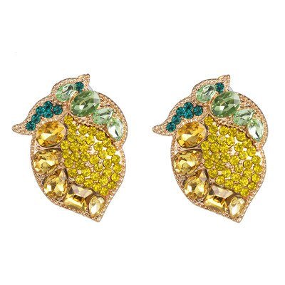 Années 60 Boucles d'Oreilles Soirée À Strass - Ma Penderie Vintage