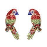 <tc>1960's</tc> Evening Earrings With Rhinestones