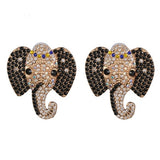 <tc>1960's</tc> Evening Earrings With Rhinestones