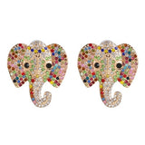 <tc>1960's</tc> Evening Earrings With Rhinestones