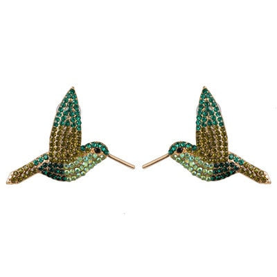 <tc>1960's</tc> Evening Earrings With Rhinestones