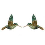 <tc>1960's</tc> Evening Earrings With Rhinestones