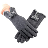 Années 40 Gants Fourrure Automne-Hiver Glamour