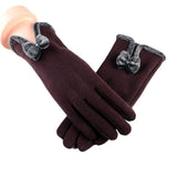 <tc>Años 40</tc> Guantes de piel glamorosos otoño-invierno