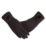 Années 40 Gants Fourrure Automne-Hiver Glamour