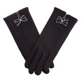 <tc>Años 40</tc> Guantes de piel glamorosos otoño-invierno