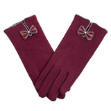 <tc>Años 40</tc> Guantes de piel glamorosos otoño-invierno