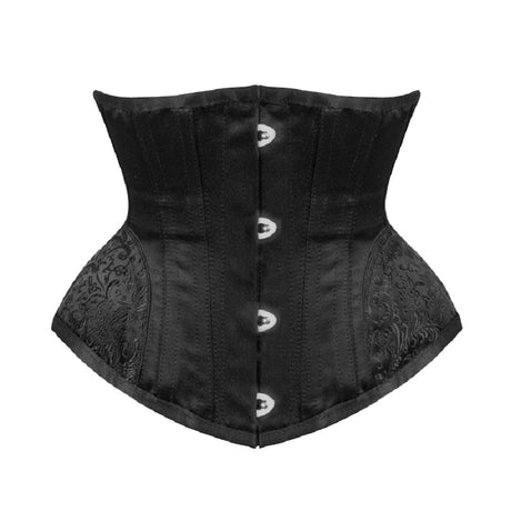 Année 50 Corset Seins Nu Lacets Vintage Noir - Ma Penderie Vintage