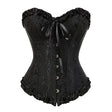 Années 50 Corset Bustier Rétro Bettie Page Noir - Ma Penderie Vintage