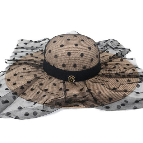 Années 50 Chapeau Vintage Glamour A Pois - Ma Penderie Vintage
