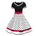 Années 60 Robe De Jour A Pois Rock A Billy Grandes Taille - Ma Penderie Vintage