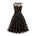 Années 50 Robe Trapèze Velours Pin Up Dita - Ma Penderie Vintage