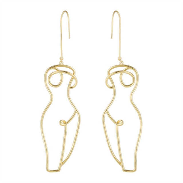 <tc>1960's</tc> Body Picasso earrings