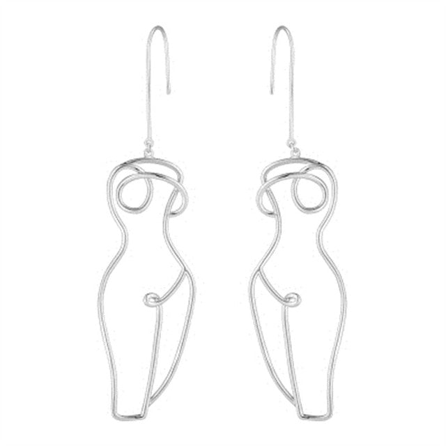 <tc>1960's</tc> Body Picasso earrings