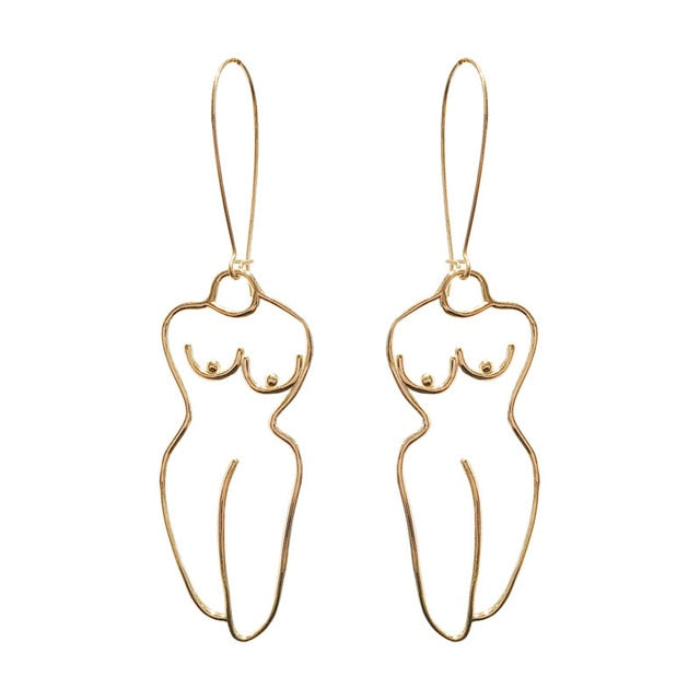 <tc>1960's</tc> Body Picasso earrings