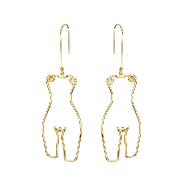 <tc>1960's</tc> Body Picasso earrings