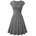 Années 60 Robe Évasée Col V Rétro - Ma Penderie Vintage