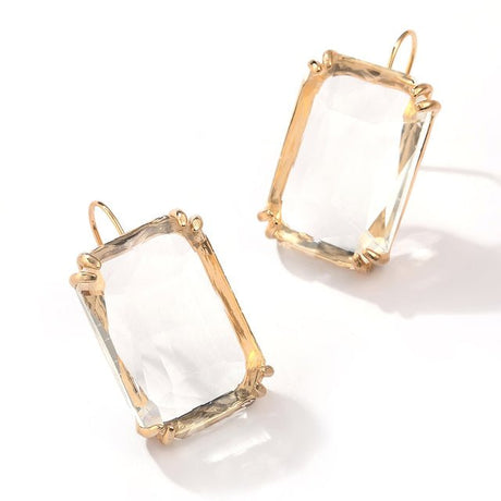 Années 50 Boucles d'Oreilles Pendantes Strass - Ma Penderie Vintage