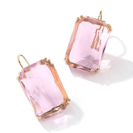 Années 50 Boucles d'Oreilles Pendantes Strass - Ma Penderie Vintage