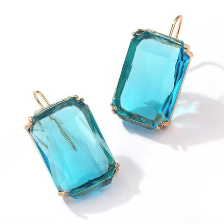 Années 50 Boucles d'Oreilles Pendantes Strass - Ma Penderie Vintage