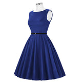 <tc>Años 50</tc> Vestido acampanado <tc>Pin Up</tc> Hepburn