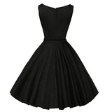 <tc>Años 50</tc> Vestido acampanado <tc>Pin Up</tc> Hepburn